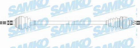 Samko DS37096 - Приводний вал autozip.com.ua