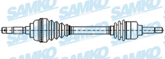 Samko DS37098 - Приводний вал autozip.com.ua