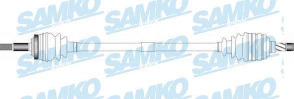 Samko DS37047 - Приводний вал autozip.com.ua