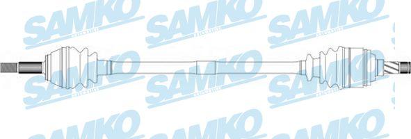 Samko DS37005 - Приводний вал autozip.com.ua