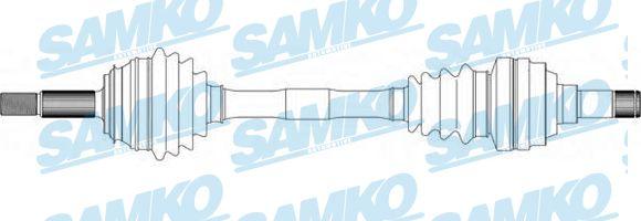 Samko DS37010 - Приводний вал autozip.com.ua