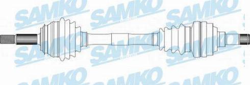 Samko DS37011 - Приводний вал autozip.com.ua