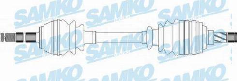 Samko DS37020 - Приводний вал autozip.com.ua