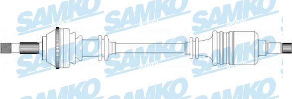 Samko DS20095 - Приводний вал autozip.com.ua