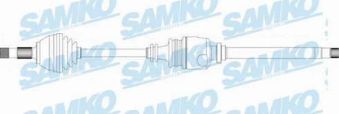 Samko DS20098 - Приводний вал autozip.com.ua