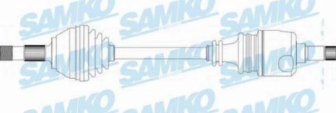 Samko DS20097 - Приводний вал autozip.com.ua