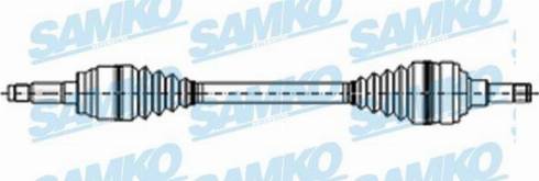Samko DS20190 - Приводний вал autozip.com.ua