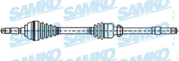Samko DS20185 - Приводний вал autozip.com.ua