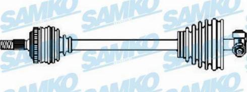 Samko DS52378 - Приводний вал autozip.com.ua
