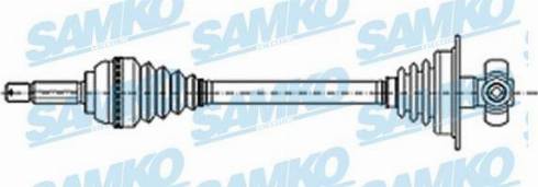 Samko DS21061 - Приводний вал autozip.com.ua