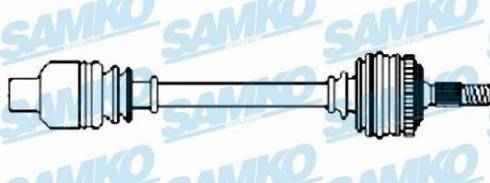 Samko DS52388 - Приводний вал autozip.com.ua