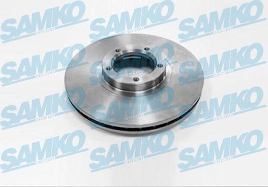 Samko F1611V - Гальмівний диск autozip.com.ua