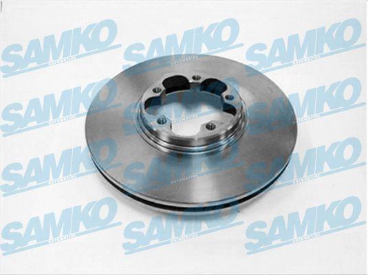 Samko F1003V - Гальмівний диск autozip.com.ua