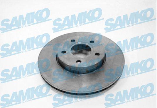 Samko F1028V - Гальмівний диск autozip.com.ua