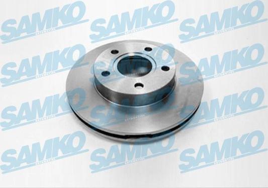 Samko F1231V - Гальмівний диск autozip.com.ua