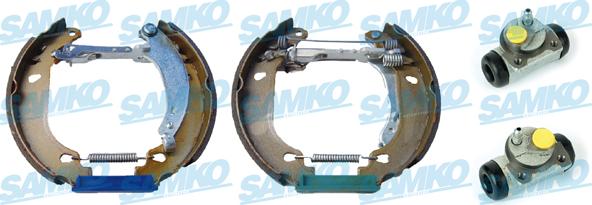 Samko KEG499 - Комплект гальм, барабанний механізм autozip.com.ua