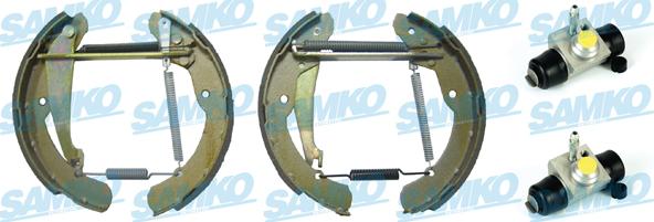 Samko KEG419 - Комплект гальм, барабанний механізм autozip.com.ua