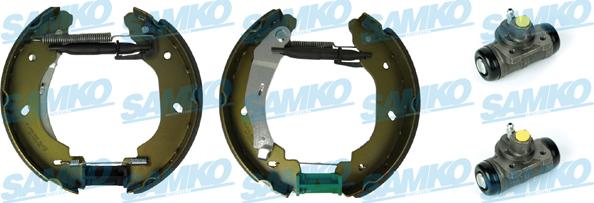 Samko KEG578 - Комплект гальм, барабанний механізм autozip.com.ua