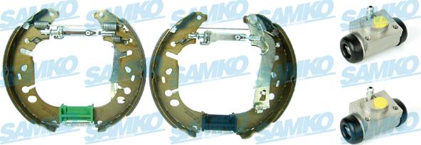 Samko KEG626 - Комплект гальм, барабанний механізм autozip.com.ua