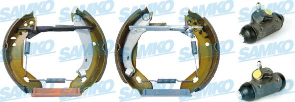 Samko KEG085 - Комплект гальм, барабанний механізм autozip.com.ua