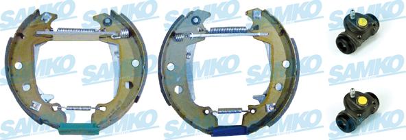 Samko KEG083 - Комплект гальм, барабанний механізм autozip.com.ua