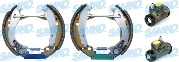 Samko KEG188 - Комплект гальм, барабанний механізм autozip.com.ua