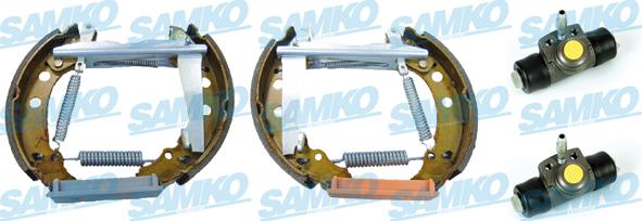 Samko KEG122 - Комплект гальм, барабанний механізм autozip.com.ua