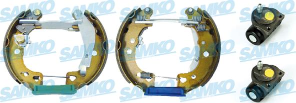 Samko KEG170 - Комплект гальм, барабанний механізм autozip.com.ua