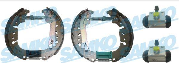 Samko KEG843 - Комплект гальм, барабанний механізм autozip.com.ua