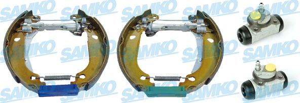 Samko KEG209 - Комплект гальм, барабанний механізм autozip.com.ua
