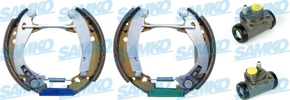 Samko KEG210 - Комплект гальм, барабанний механізм autozip.com.ua