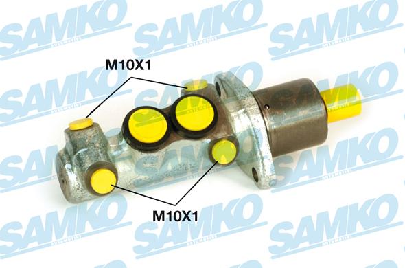 Samko P16134 - Головний гальмівний циліндр autozip.com.ua