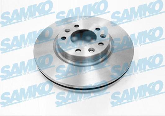Samko P1004V - Гальмівний диск autozip.com.ua