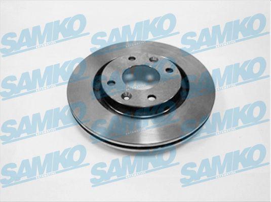 Samko P1002V - Гальмівний диск autozip.com.ua