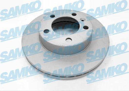 Samko R1043VR - Гальмівний диск autozip.com.ua