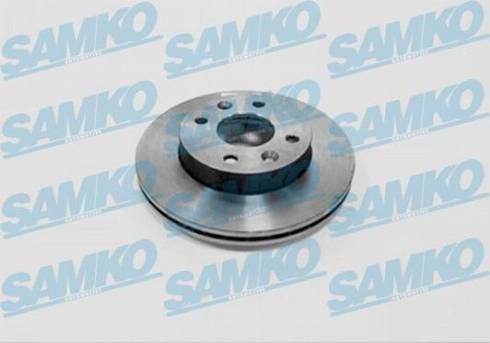 Samko R1061V - Гальмівний диск autozip.com.ua