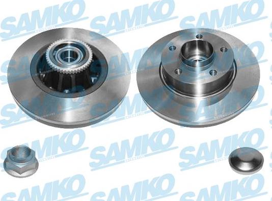 Samko R1020PCA - Гальмівний диск autozip.com.ua