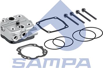 Sampa 094.369 - Головка циліндра, пневматичний компресор autozip.com.ua