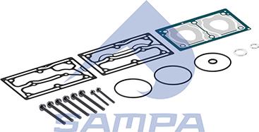 Sampa 096.982 - Комплект прокладок, вентиль ламелей autozip.com.ua