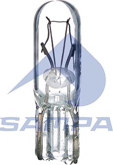 Sampa 096.5055 - Лампа розжарювання, освітлення щитка приладів autozip.com.ua