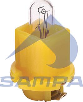 Sampa 096.3272 - Лампа розжарювання, освітлення щитка приладів autozip.com.ua