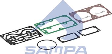 Sampa 096.773 - Комплект прокладок, вентиль ламелей autozip.com.ua