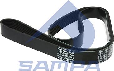 Sampa 049.176 - Поліклиновий ремінь autozip.com.ua