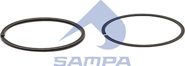 Sampa 040.748 - Прокладка, випускний колектор autozip.com.ua