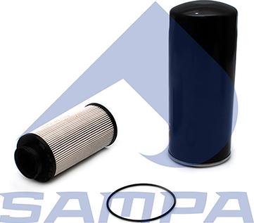 Sampa 040.707 - Комплект фільтра autozip.com.ua
