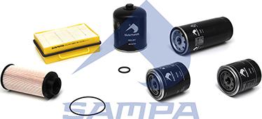 Sampa 040.710 - Комплект фільтра autozip.com.ua