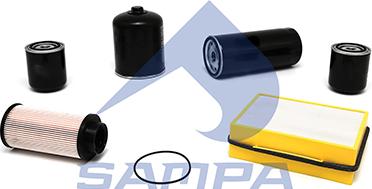 Sampa 040.711 - Комплект фільтра autozip.com.ua