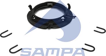 Sampa 040.727 - Ремкомплект, підшипник вимикання зчеплення autozip.com.ua