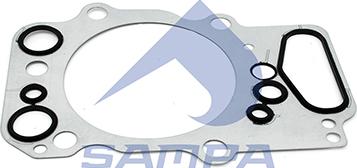 Sampa 043.348 - Прокладка, головка циліндра autozip.com.ua