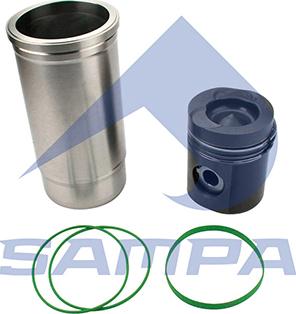 Sampa 047.416 - Ремонтний комплект, поршень / гільза циліндра autozip.com.ua